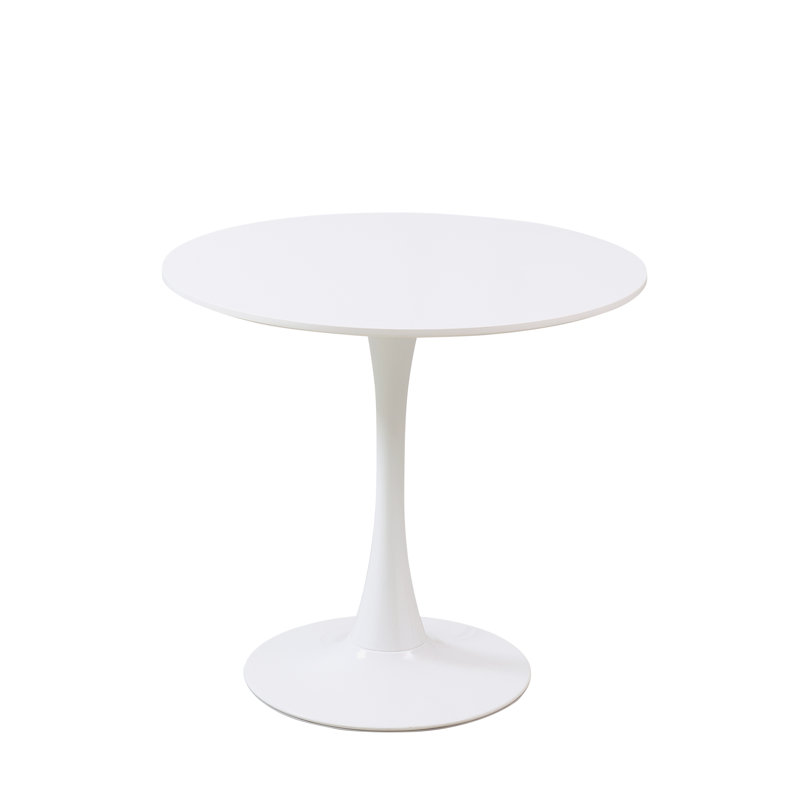 Camaran Dining Table with Sturdy Pedestal Metal Base