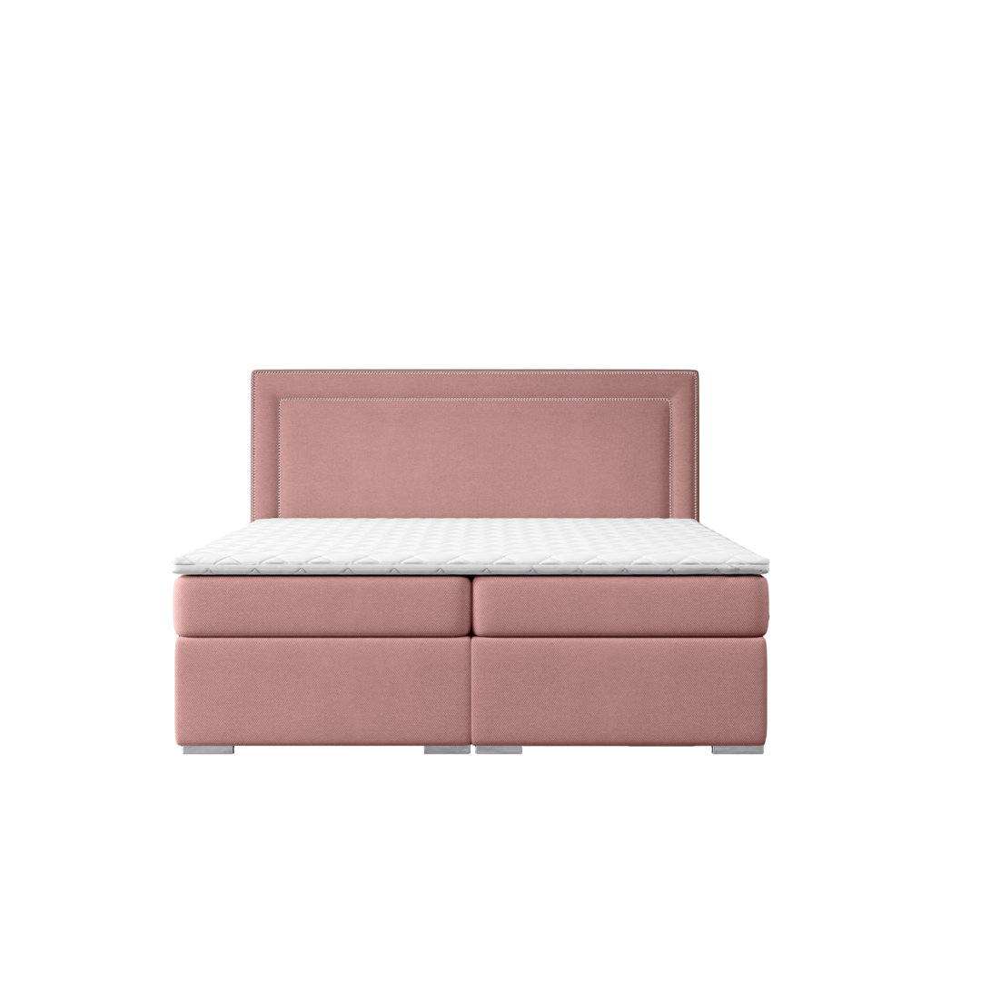 Boxspringbett Bellock mit Topper und Bettkasten