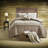 Cozy 7 Piece Faux Suede Bedding Sets, Polyester, Rustic Lodge Style, Perfect For Home