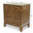 Manhattan Valley - 3 Drawer Nightstand with Power Strip, USB-A and USB-C Port - Vintage Chestnut Finish-2087655006