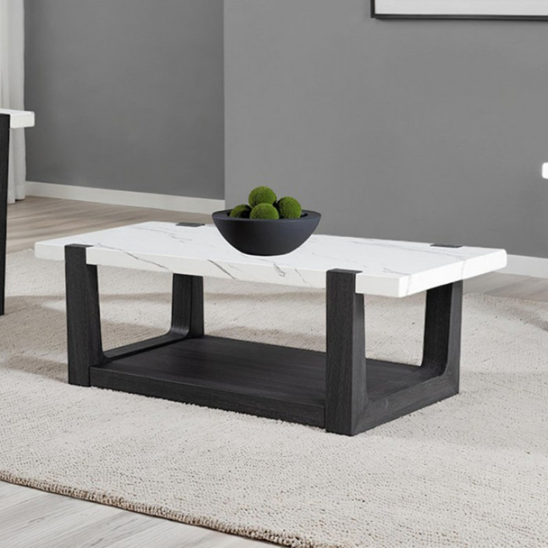 Table basse Fareham, Noir