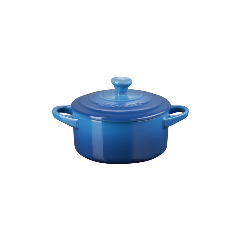 Le Creuset Stoneware Mini Round Cocotte, 14oz., Marseille