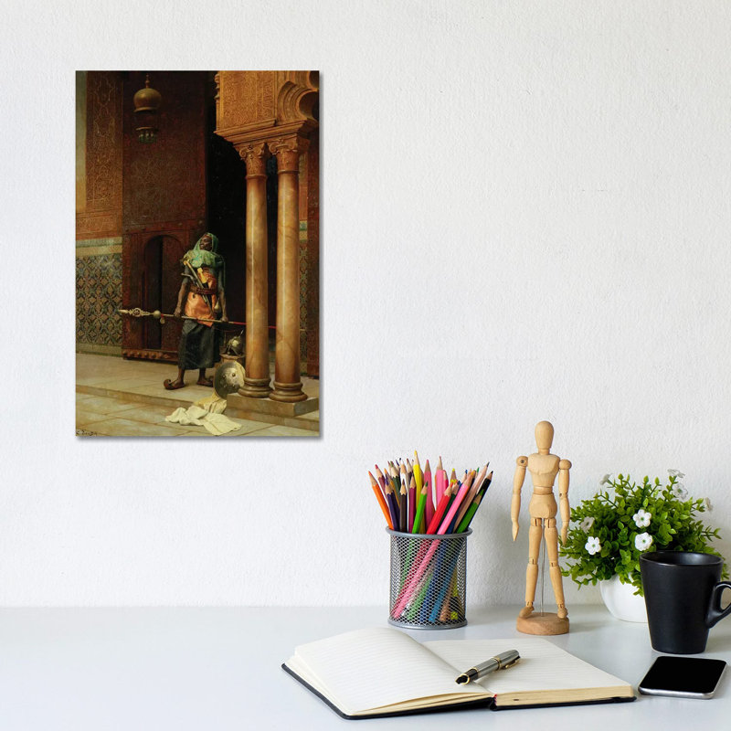 The Harem Guard - Wrapped Canvas Print, 20.32 cm H x 30.48 cm W