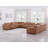 Kitanna 12 Piece 4 Power Recliner Top Grain Italian Leather Sectional-1089736555