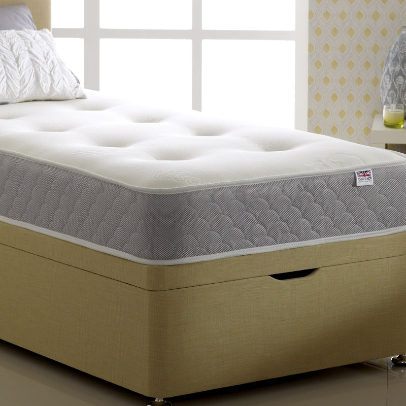 Symple Stuff Open Coil Mattress, Small Double (4')