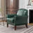 Shalisia 32'' Wide Upholstered Genuine Leather Armchair-697261948