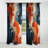 Auxier - Painting Curtain - Blackout Abstract Curtain - 1 Panels-1863091869