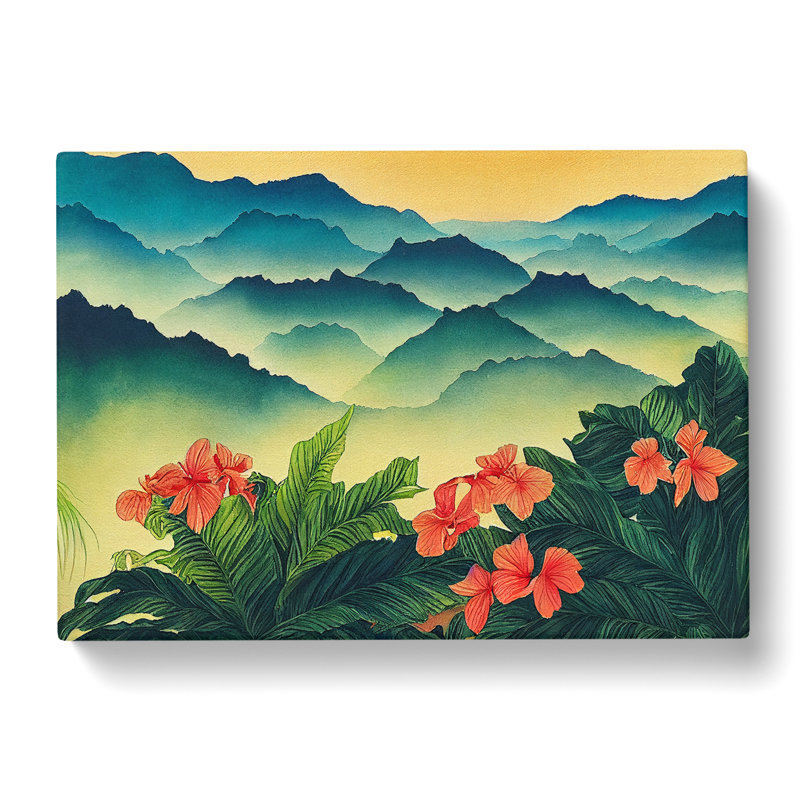 Amazing Mountains - Wrapped Canvas, 40cm H x 60cm W x 3cm D