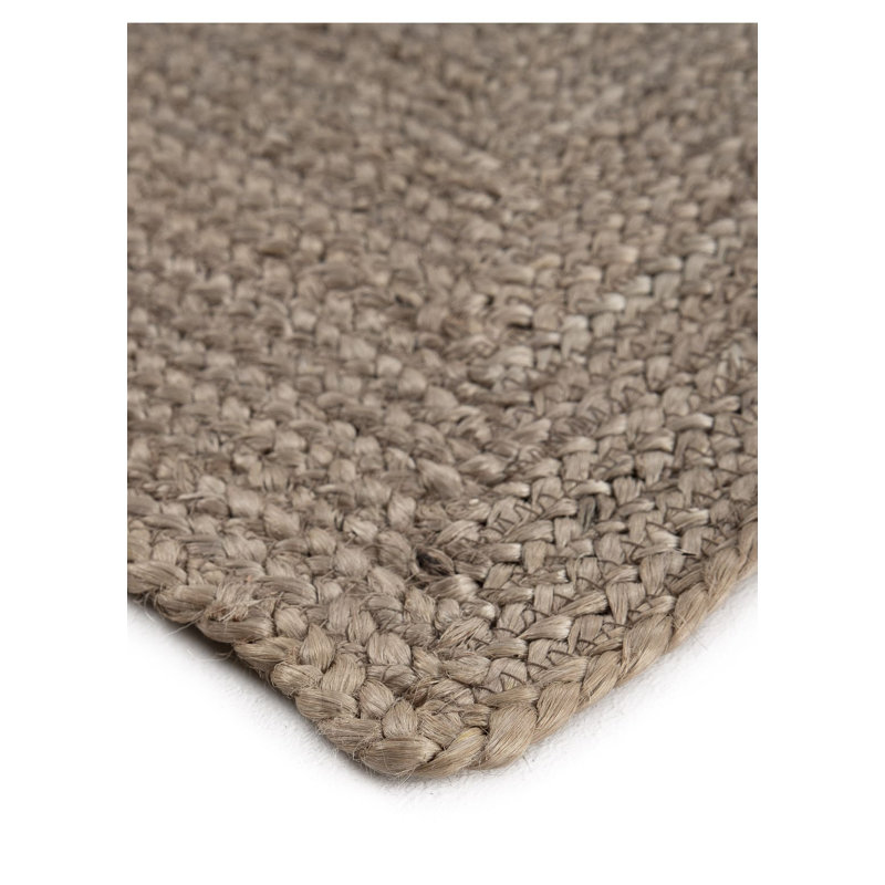 Nele Jute Rug, Taupe, Rectangle 200 x 290 cm