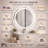 Venia Round Dimmable LED Anti-Fog Frameless Vanity Mirror -976192345