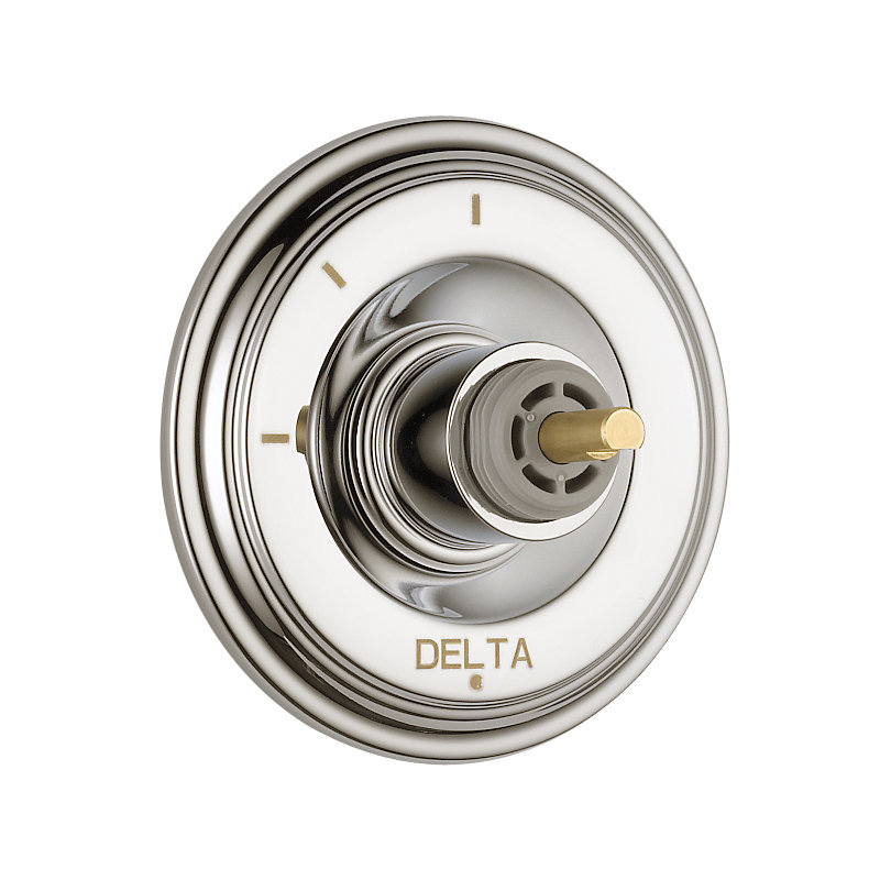 Garniture de robinet de douche Cassidy, Nickel poli