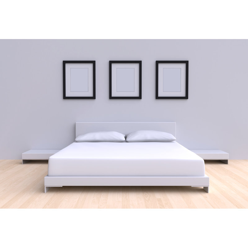 Housse de protection ajustée pour matelas White Noise, Simple