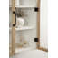 Armoire arquée en bois pour rangement mural-818859947