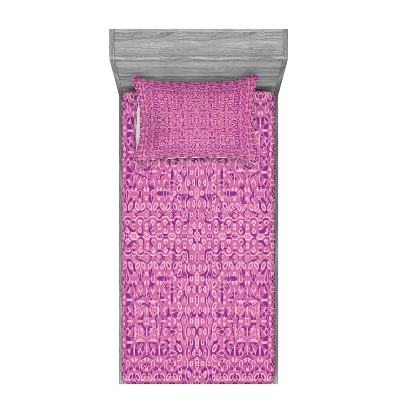 Microfiber Ikat Sheet Set