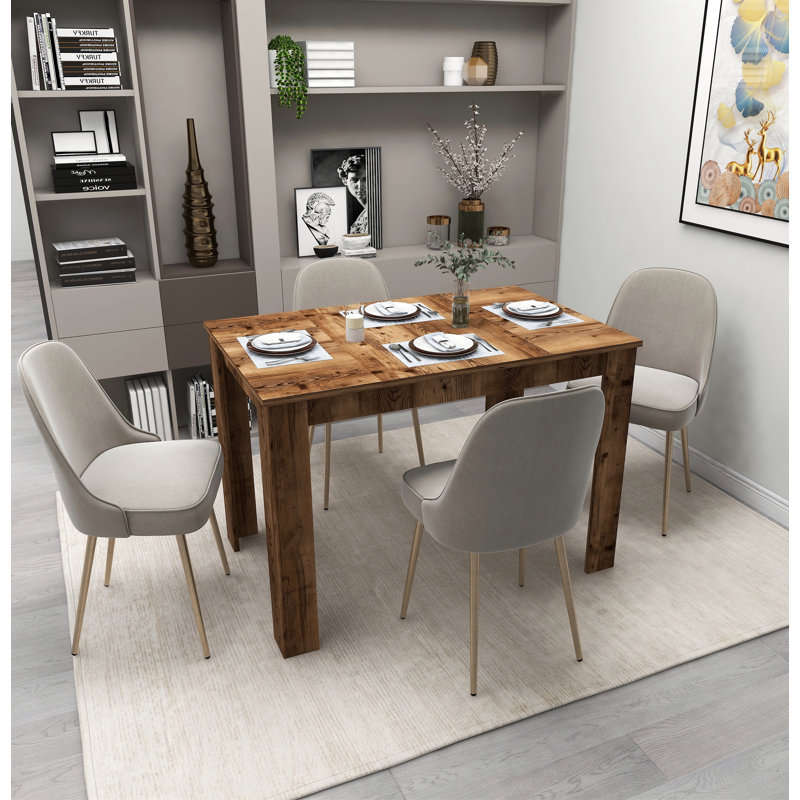 Tyndale 110 Cm Dining Table, Light Walnut, Light Walnut