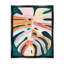 Feuille dans des teintes abstraites sur bois par Jennifer Paxton Parker, peinture-93924893-93924896