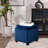 Simonetto Velvet Ottoman-1997577685