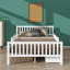 Lit plateforme double en bois avec garde-corps double et double compartiment de rangement-447378708-447378711