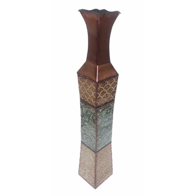 Trayon Metal Floor Vase