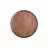 Round Hand-Hammered Coffee Table with Diamond-Patterned Base – Copper
