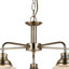 Asner 5 - Light Shaded Chandelier-204236810