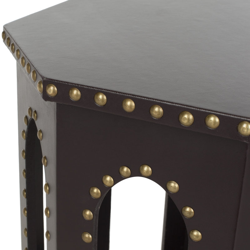Nara End Table, Charcoal
