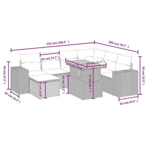 Dimensions du produit