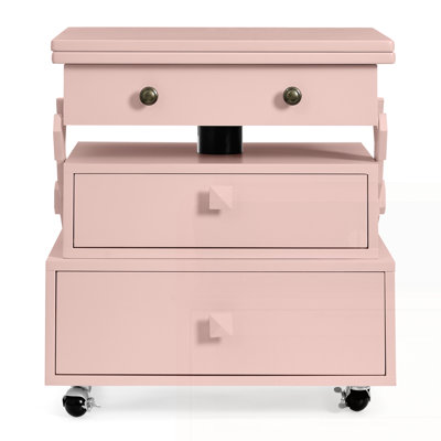 Multi-functional Lift Top Table with Storage Drawers