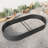 Oval Metal Raised Garden Bed - Black, 87.51"X45.14"X11.26", For Plants & Flowers, Frame, Easy To Assemble Planter Bed, 88.99"X45.14"X11.26", Veggies, Rustproof Finish, Generous Soil Volume-1231804673-1231804672