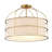 Latitude Run Gateway With Oatmeal Linen Pendant Light-2073245332