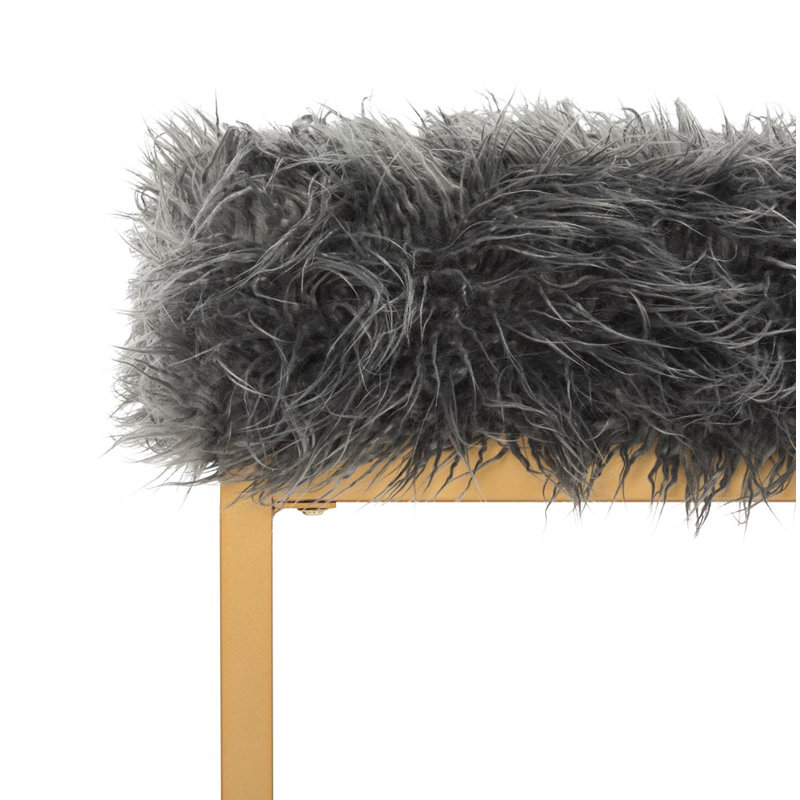 Banc rembourré Hamazasb, Gris