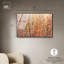 «Amber Waves», reproduction d'art encadrée par Boho, art sur toile, cadre noir, 45 x 30-1238690714-1238690726