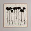 «Carnations» - Reproduction d'art graphique sur papier encadré