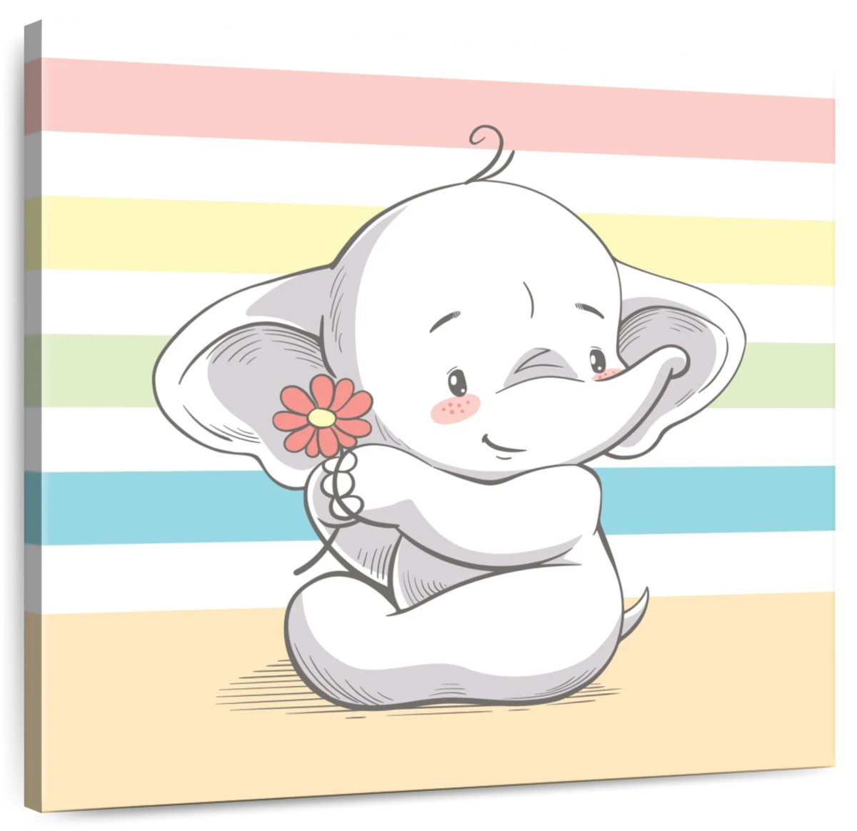 Zoomie Kids Ashelle Lovely Elephant - Wayfair Canada