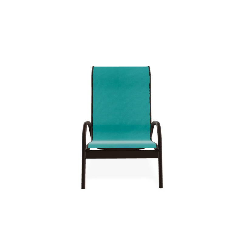 Gardenella Patio Chair, Aqua, Kona