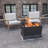 28" Square Mammoth Patio Smokeless Fire Pit