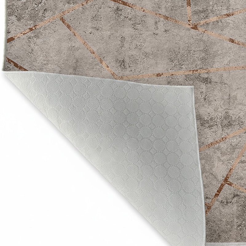 Elegant Hall Carpet, 31.5 x 78.7 inches | 100% Polyester, 0.4 inch Pile Height | Antibacterial, Non-Slip PVC Felt Dot Underside | Machine Washable, Durable Woven Design | Perfect for Entryways & Living Spaces