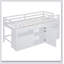 Lit mezzanine avec 4 tiroirs Kellsey