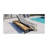 Outdoor Chaise Lounge Chair With 5-Position Adjustable Backrest, Reclining With Cushion, Patio Lounger With Wood Side Table, Sturdy Frame For Poolside, Garden, And Backyard, Gray-715056520