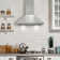 Cosmo 24 in. Nebula Collection Ducted Wall Mount Range Hood, Button Controls, LED Lights, Permanent Filters, Stainless Steel