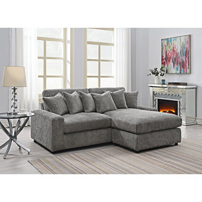 Canapé modulaire réversible avec coussins