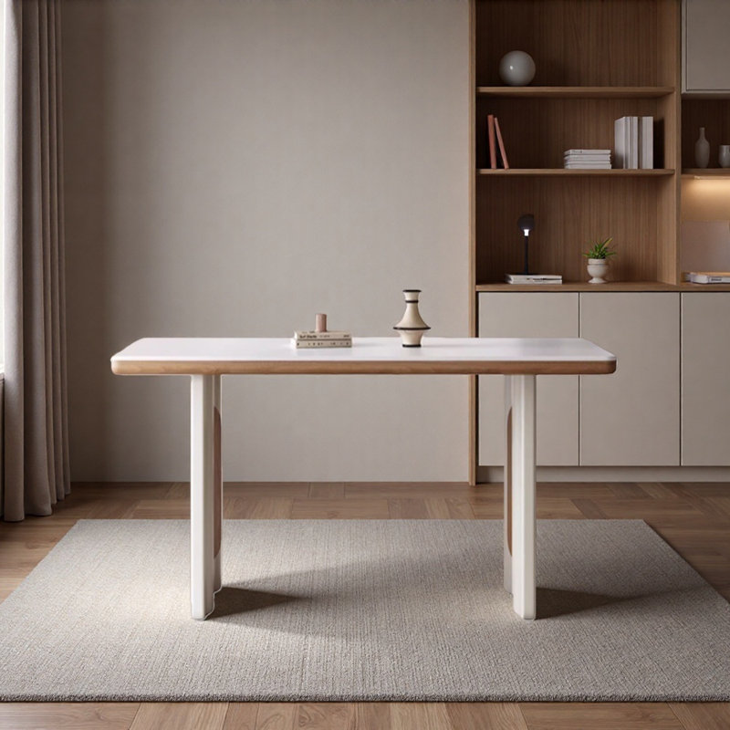 Bureau d'écriture Creamy, H 29,52 po x l 55,11 po x P 29,52 po