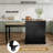 78.74''Solid Wood Kitchen Island with Extendable Dining Table and Storage, Mobile Kitchen Cart with Lockable Wheels-494706256