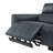 3-Piece Dual Motor Genuine Leather Zero Wall Sofa With Power Headrest, Triple Power Seats-1614346579