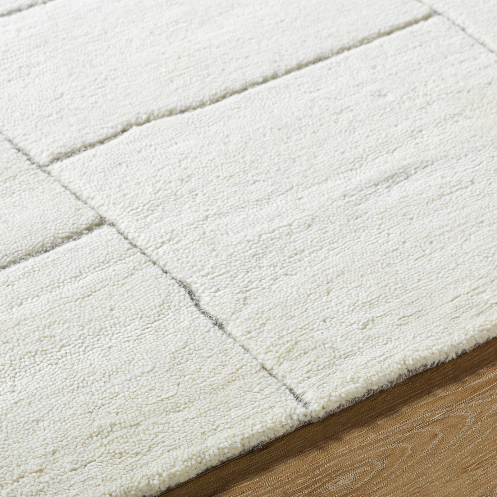 Hand-Tufted Geometric Rug, Rectangle 9' x 12'