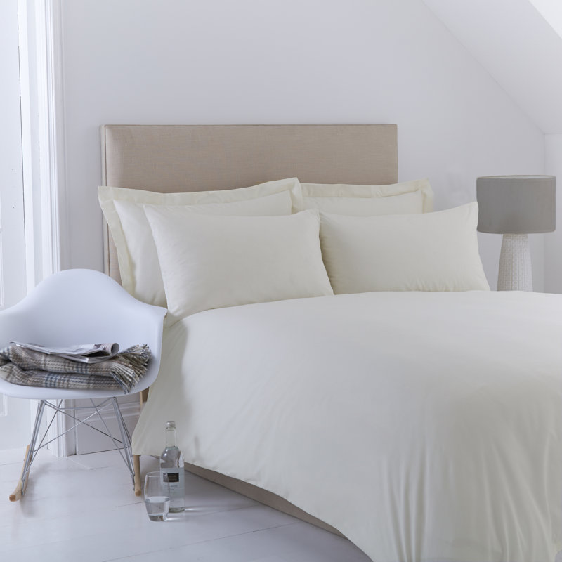 Percale Fitted Sheet, Kingsize (5')