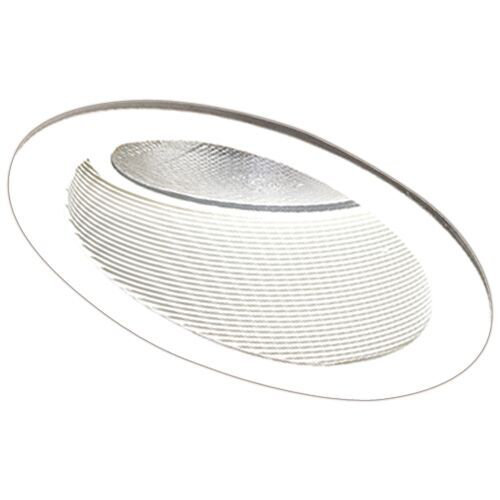 6'' White Adjustable Recessed Trim