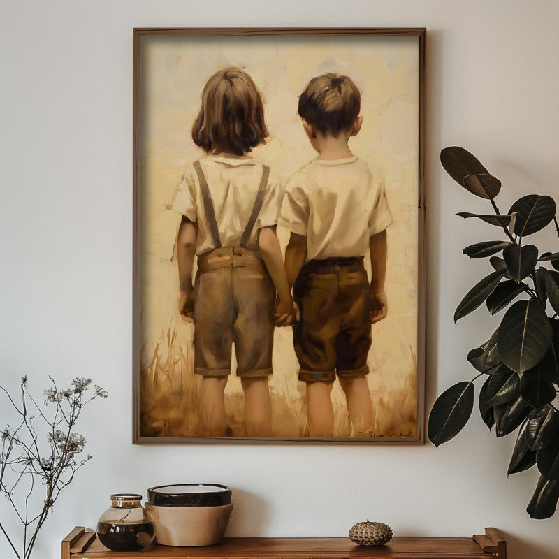 Elegant Decorative Framed MDF Painting, 13.8 x 18.5 x 0.1 inches | 100% MDF with 3 mm Thickness, 100% Pine Wood Frame | UV Printed Artwork for Stylish Home Decor, Perfect for Living Room or Office