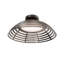 Corlander Indoor/Outdoor Dimmable LED Semi-Flush Mount With Built In Color Temperature Switch from 2700K/3000K/3500K/4000K