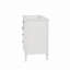 Meuble-lavabo de salle de bain 30 po avec lavabo supérieur, meuble-lavabo moderne avec 2 tiroirs et tiroir basculant, meuble-lavabo simple